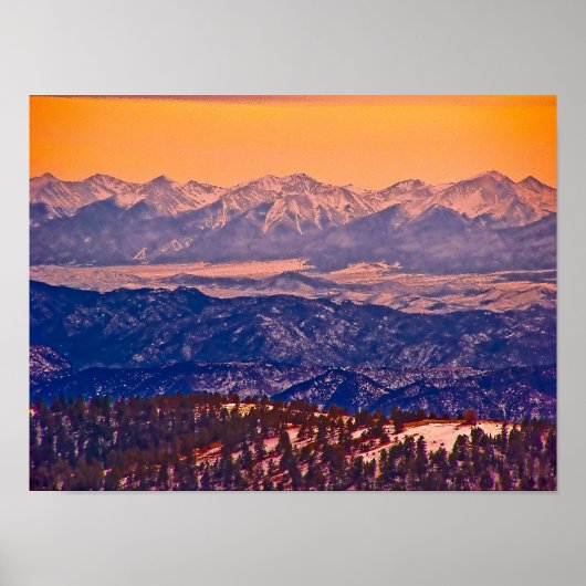 P2160046_Cripple Creek Mountains ポスター (正面)