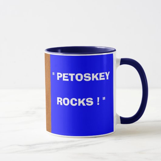 P2200029、"PETOSKEYROCKS! " マグカップ (右)