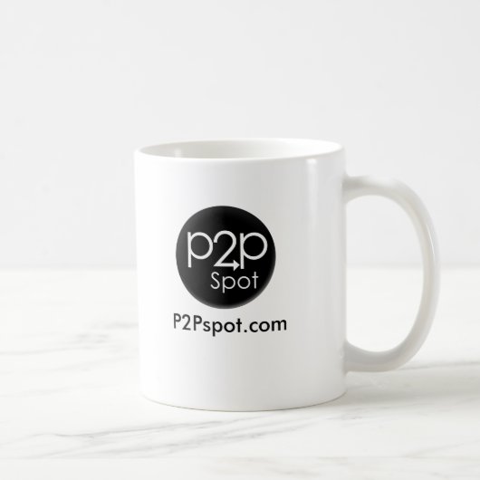 P2Pspotのコーヒーカップ コーヒーマグカップ (右)