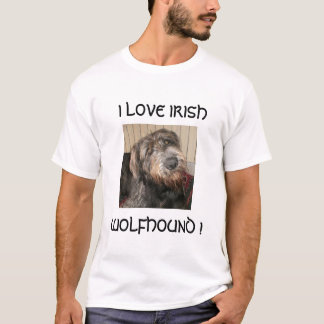 P3030030,  I LOVE IRISH, WOLFHOUND ! Tシャツ