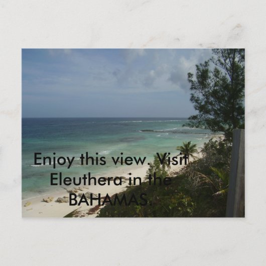 P3030418、こ楽しむのビュー。Eleutheraにアクセスしてください… ポストカード (正面)
