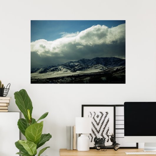 P3051プリント ポスター (ホームオフィス)