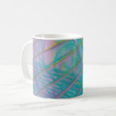P34 ユニークなカラフル抽象芸術 コーヒーマグカップ (正面左)