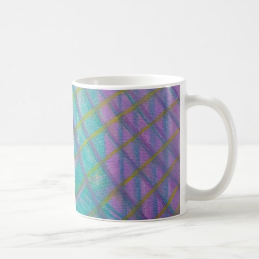 P34 ユニークなカラフル抽象芸術 コーヒーマグカップ (右)