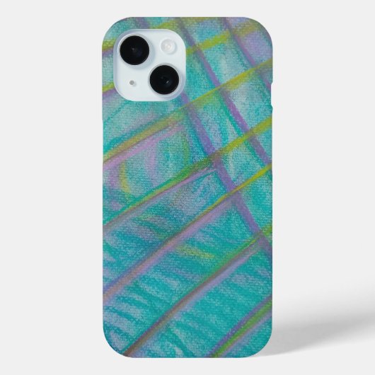 P34 ユニークなカラフル抽象芸術 Case-Mate iPhoneケース (裏面)