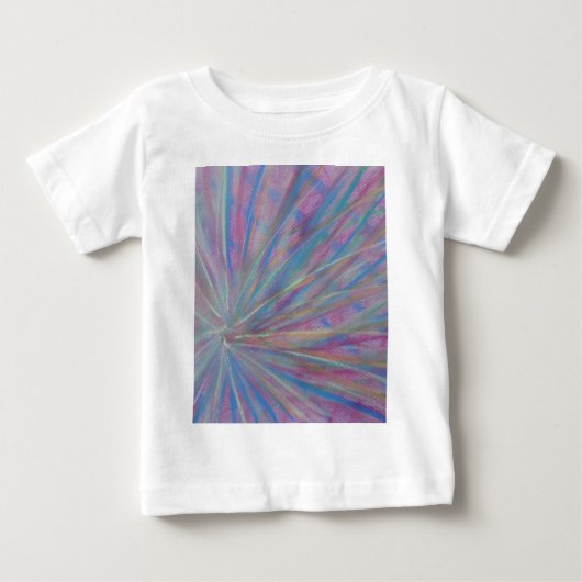 P36 ユニークでカラフルな抽象芸術 ベビーTシャツ (正面)