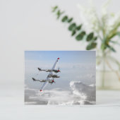 P38パトロール ポストカード (スタンド正面)