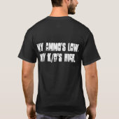 P3G高いK/D Tシャツ (裏面)