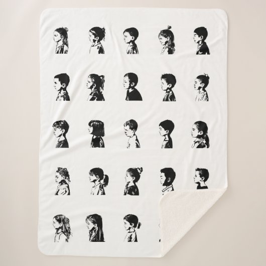 P4クラスルーム毛布 シェルパブランケット (正面)