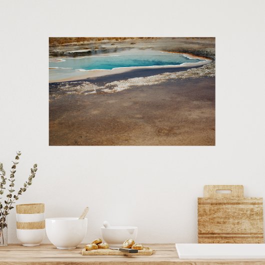 #P4076プリント ポスター (キッチン)