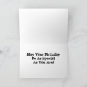 P4270342、ハッピーバースデー、ハッピーバースデー カード (内部)