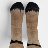 P46 Ephesians & Galatians Ancient Socks  ソックス (上部)