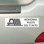 P5のそれをして下さい バンパーステッカー (車上)