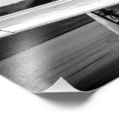 P51マスタングB&W フォトプリント            (角)