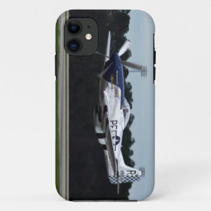 P51ムスタングの低域アメリカの第2次世界大戦の戦闘機 iPhone 11 ケース