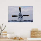 P51 Mustang ready for flight ポスター (キッチン)
