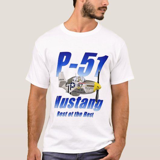 P51BのTシャツ Tシャツ (正面)