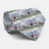 P51D 332ndの戦闘機のグループ ネクタイ (ロール)