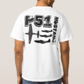 P51Mustang Tシャツ (裏面)