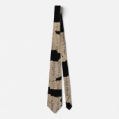 P52 Papyrus Fragment Tie–Earliest New Testament ネクタイ (正面)