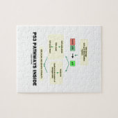 P53細道の内部(細胞の分子生物学) ジグソーパズル (横)