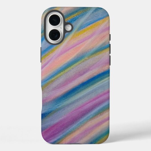 P6 ユニークでカラフルな抽象芸術 Case-Mate iPhoneケース (裏面)
