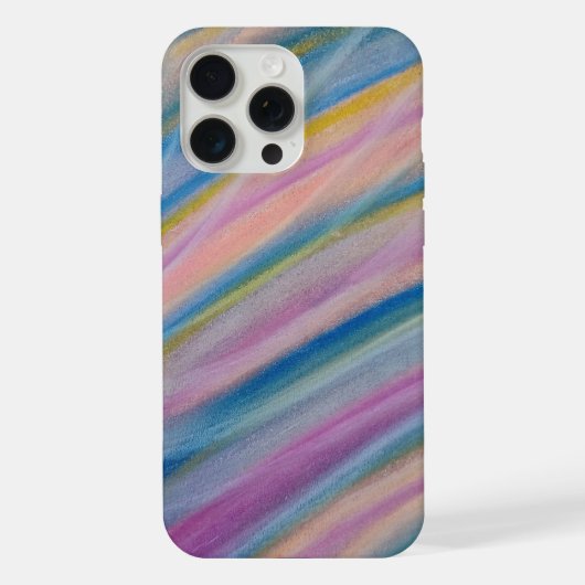 P6 ユニークでカラフルな抽象芸術 iPhoneケース (裏面)