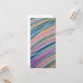 P6 Unique Colorful Abstract Art カード (正面/裏面インサイチュ)