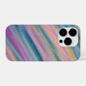 P6 Unique Colorful Abstract Art iPhoneケース (裏面横)