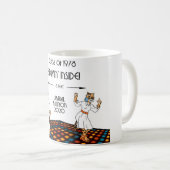 P78ウイルス懇親会コーヒーマグ コーヒーマグカップ (正面右)