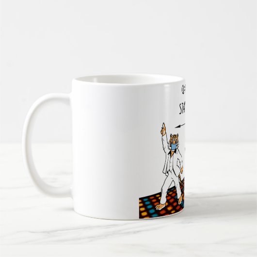 P78ウイルス懇親会コーヒーマグ コーヒーマグカップ (左)