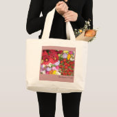 P8110077の庭師のプライド ラージトートバッグ (正面(商品))