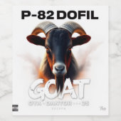 P82-DOFIL ワインラベル (シングルラベル)