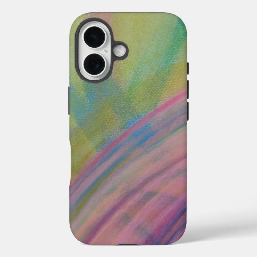 P9 ユニークカラフルアブストラクトアート Case-Mate iPhoneケース (裏面)