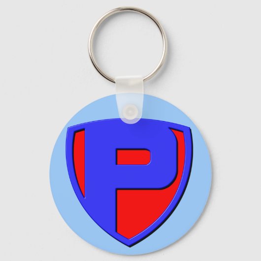 P キーホルダー (正面)