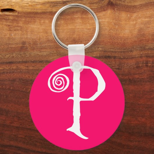 P キーホルダー (正面)