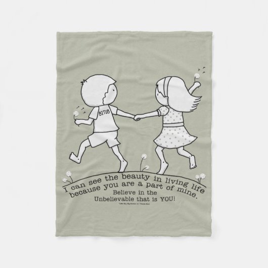 p フリースブランケット (正面)