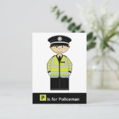 P：ポリストはがき ポストカード (スタンド正面)