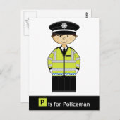 P：ポリストはがき ポストカード (正面/裏面)