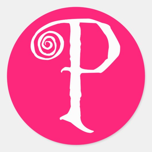 P ラウンドシール (正面)