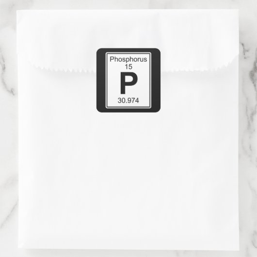 P – リン スクエアシール (バッグ)