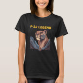 P-22 Mountain Lion Silver Lake P22_1 Tシャツ (正面)