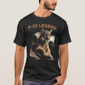 P-22 Mountain Lion Silver Lake P22 Tシャツ (正面)