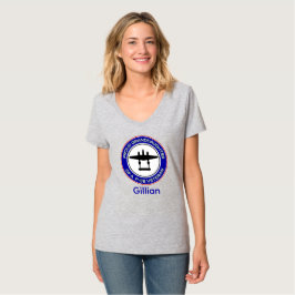 P-38のベテラン女性の誇り高き孫娘 Tシャツ