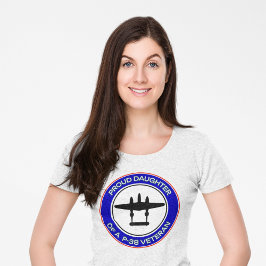 P-38ベテランの娘の誇り トライブレンドＴシャツ
