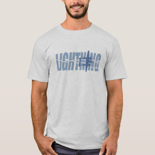 P-38稲妻のロゴのTシャツ Tシャツ