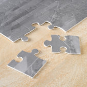 P-38稲妻航空写真 ジグソーパズル (側面)