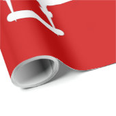 P-38稲妻赤と白 ラッピングペーパー (ロールコーナー)