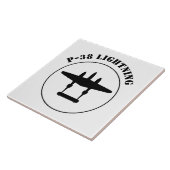 P-38稲妻 タイル (側面)