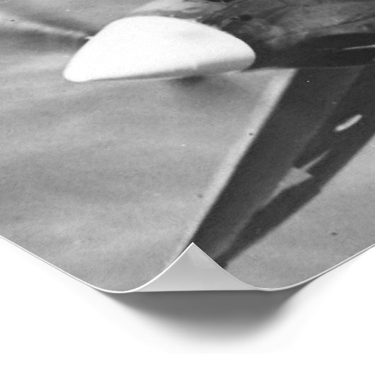 P-38稲妻 ポスター (角)